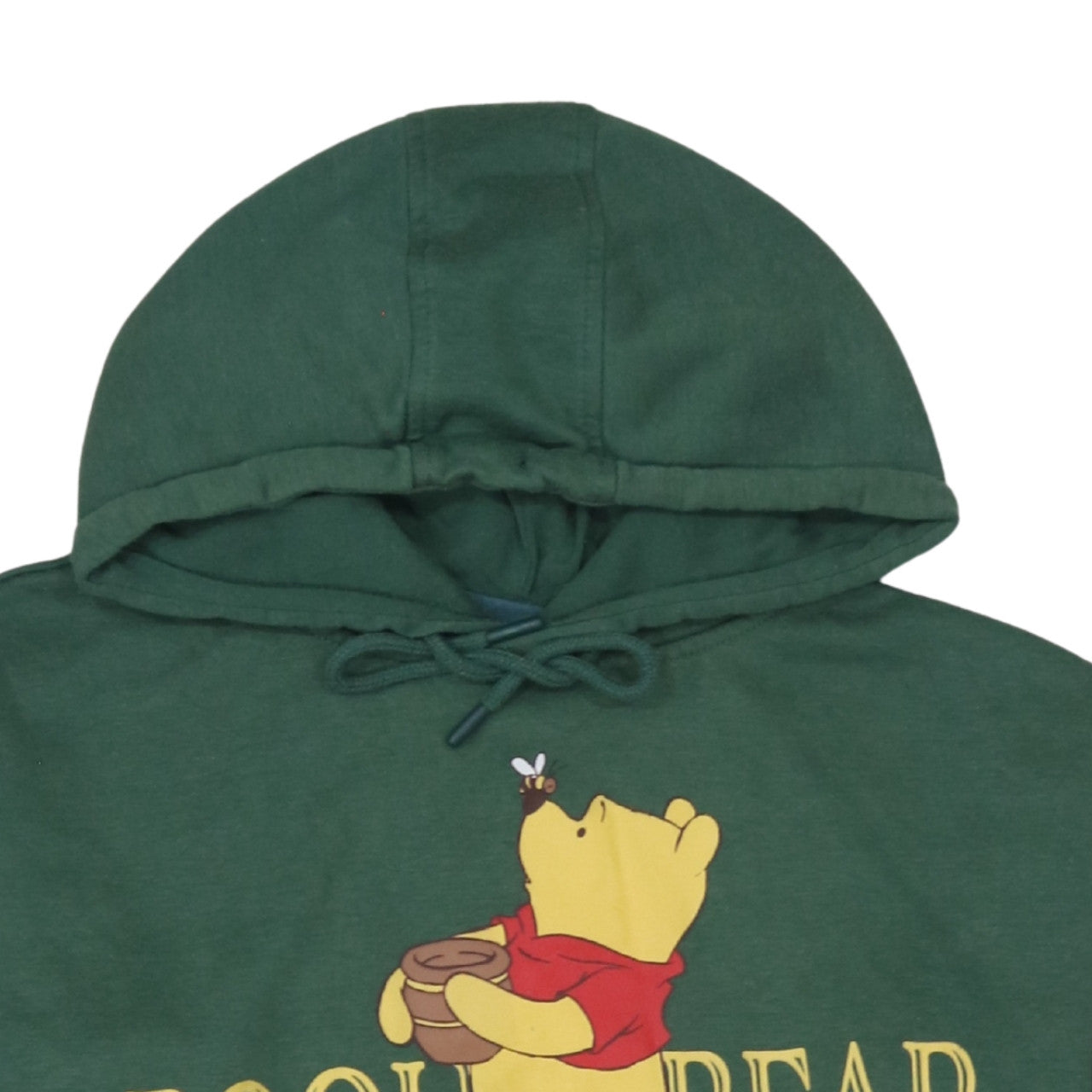 Womens UK Size S Disney Green Pullover Hoodie
