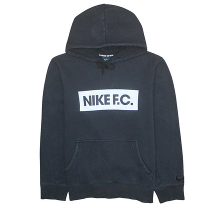 Mens UK Size L Nike Black Pullover Hoodie