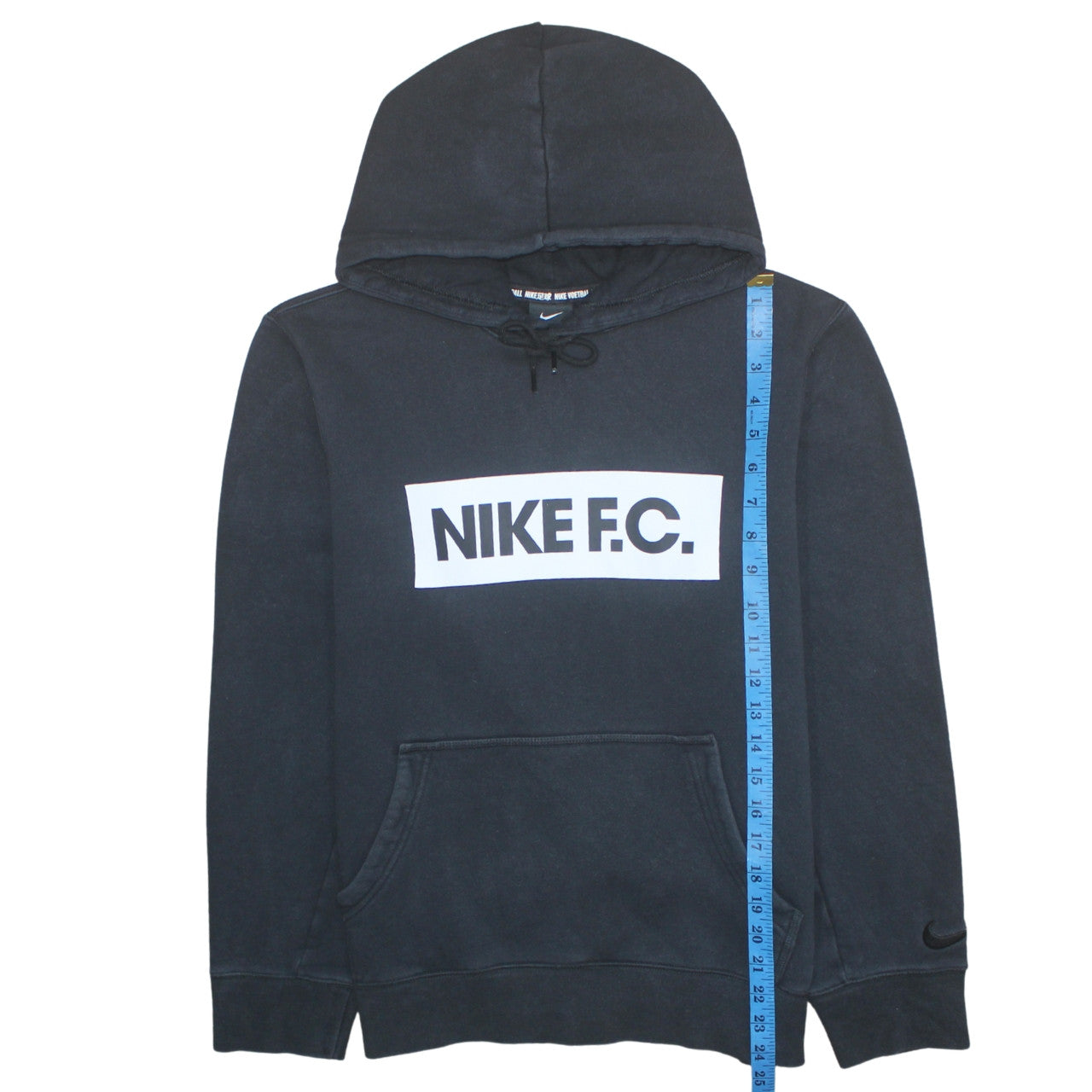 Mens UK Size L Nike Black Pullover Hoodie