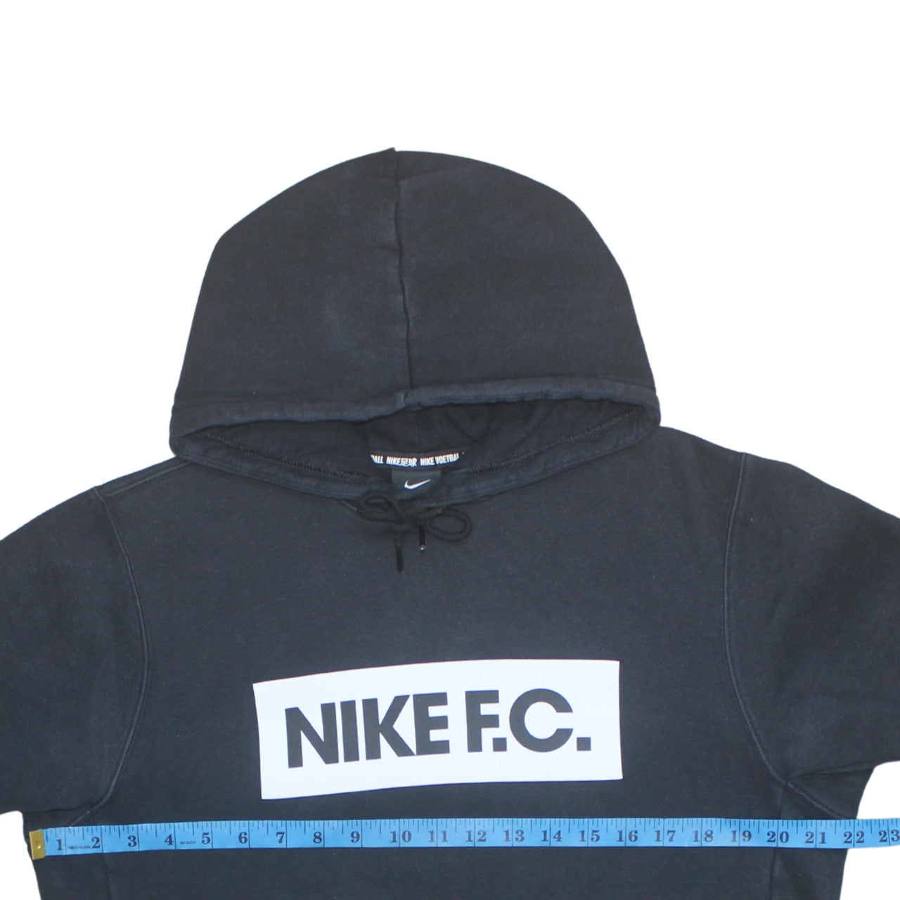 Mens UK Size L Nike Black Pullover Hoodie