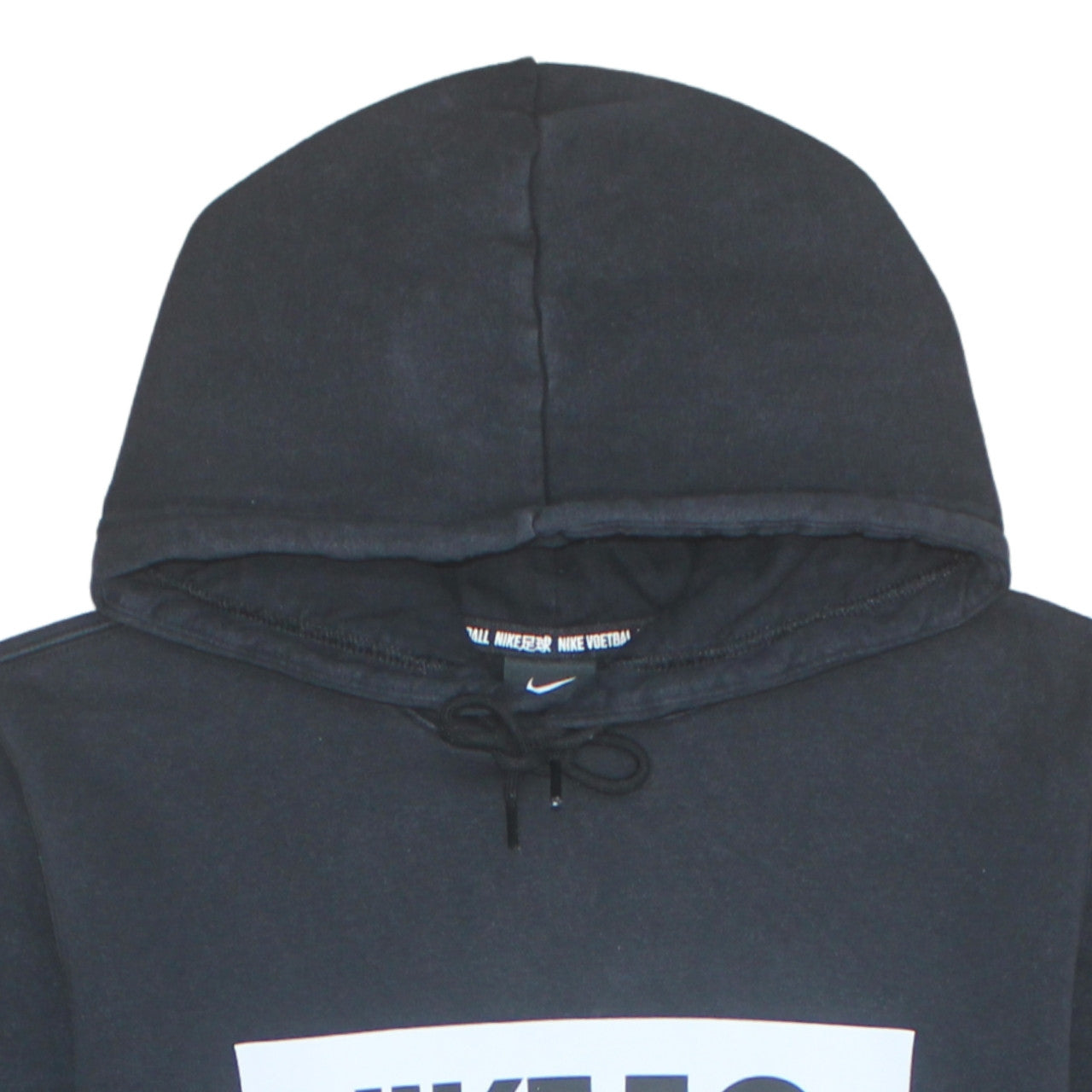 Mens UK Size L Nike Black Pullover Hoodie