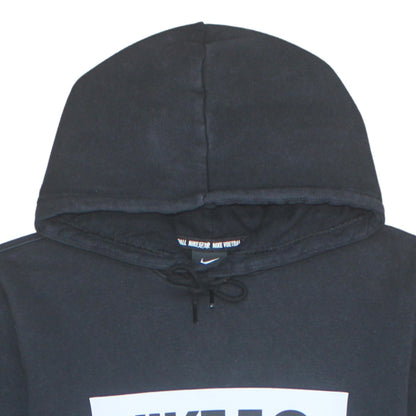 Mens UK Size L Nike Black Pullover Hoodie