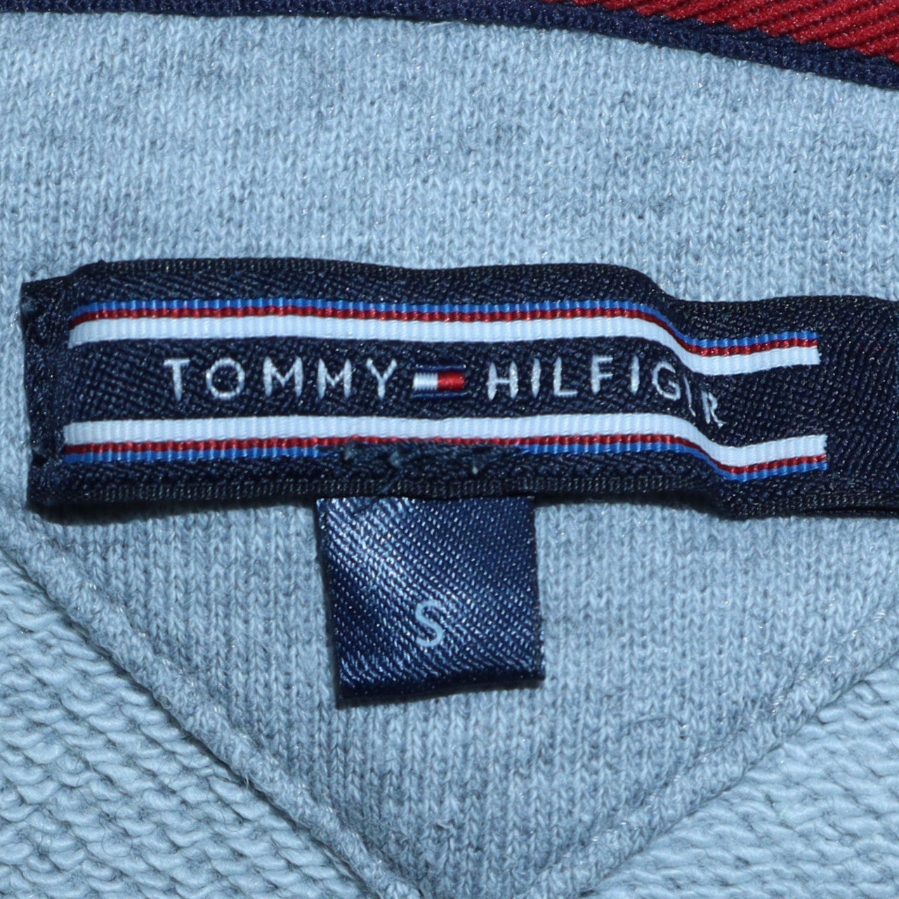 Mens UK Size S Tommy Hilfiger Grey Full Zip Hoodie