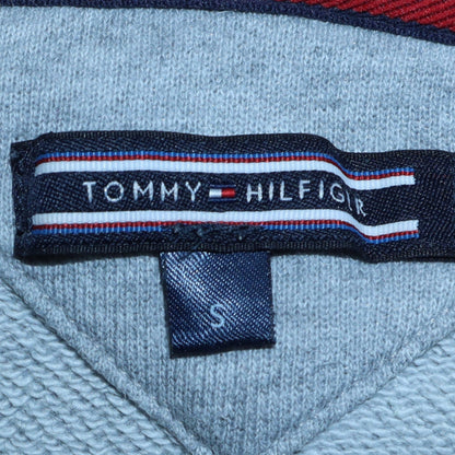 Mens UK Size S Tommy Hilfiger Grey Full Zip Hoodie