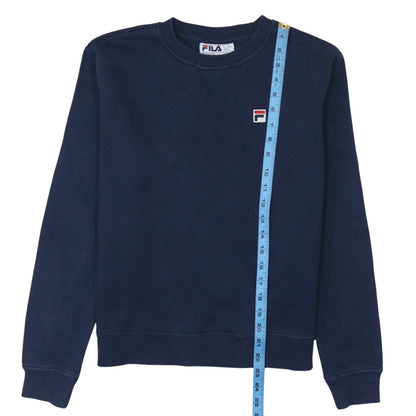 Mens UK Size S Fila Blue Pullover Sweatshirt