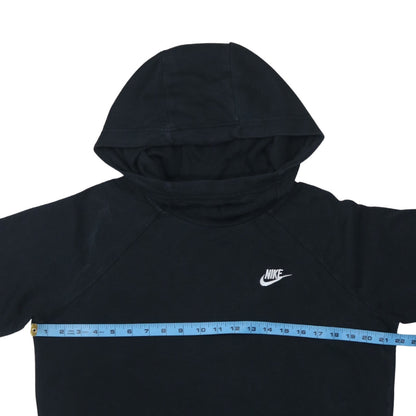 Mens UK Size M Nike Black Pullover Hoodie
