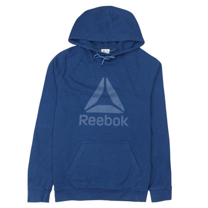 Womens UK Size S Reebok Blue Pullover Hoodie