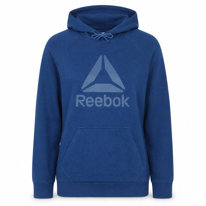 Womens UK Size S Reebok Blue Pullover Hoodie
