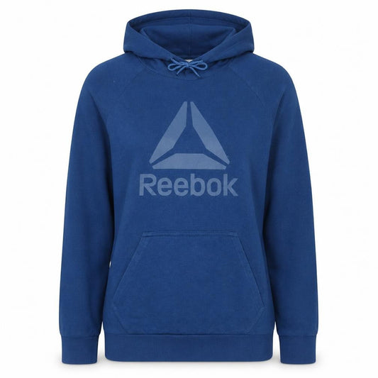 Womens UK Size S Reebok Blue Pullover Hoodie