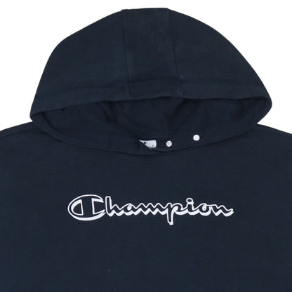 Womens UK Size L Champion Black Pullover Hoodie