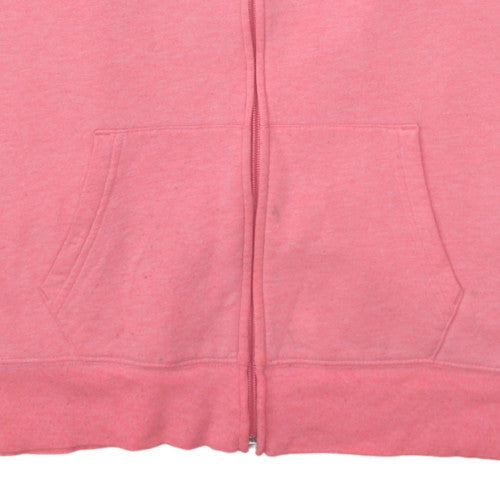 Womens UK Size XL GAP Pink Full Zip Hoodie