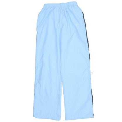 Nike Boys Blue Track Pants Size 12-13 Years Elastic Waist Polyester