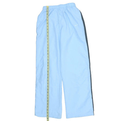 Nike Boys Blue Track Pants Size 12-13 Years Elastic Waist Polyester