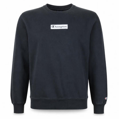 Mens UK Size L Champion Black Pullover Sweatshirt