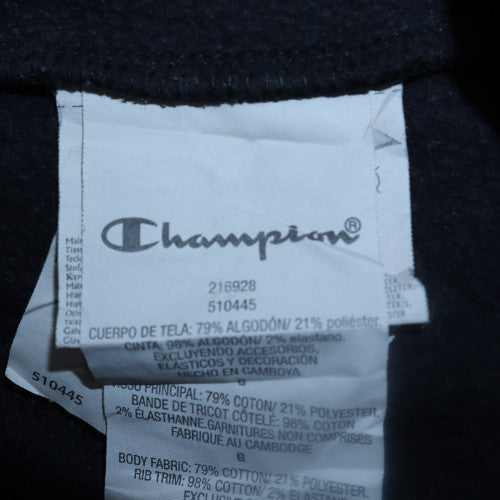 Mens UK Size L Champion Black Pullover Sweatshirt