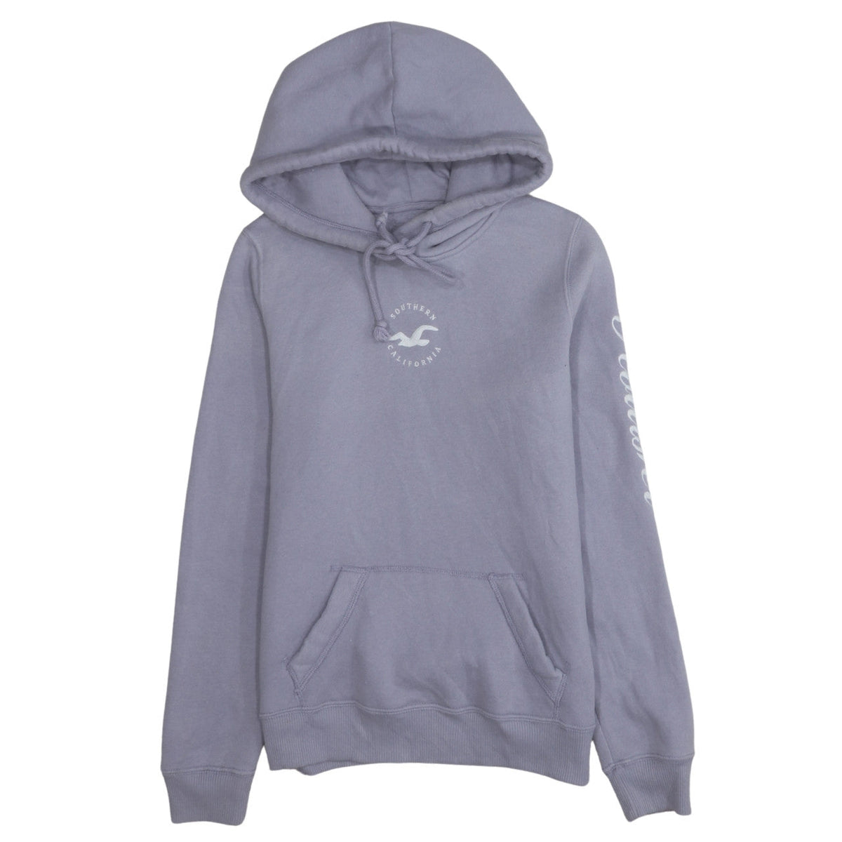 Womens UK Size S Hollister Purple Pullover Hoodie