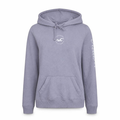 Womens UK Size S Hollister Purple Pullover Hoodie