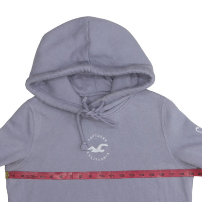 Womens UK Size S Hollister Purple Pullover Hoodie