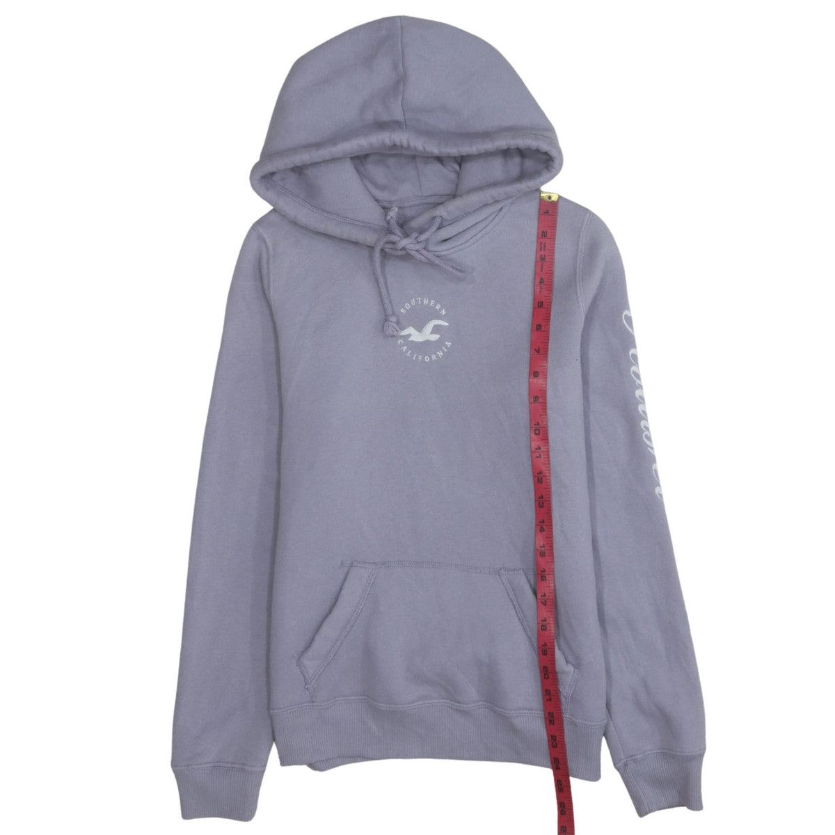 Womens UK Size S Hollister Purple Pullover Hoodie