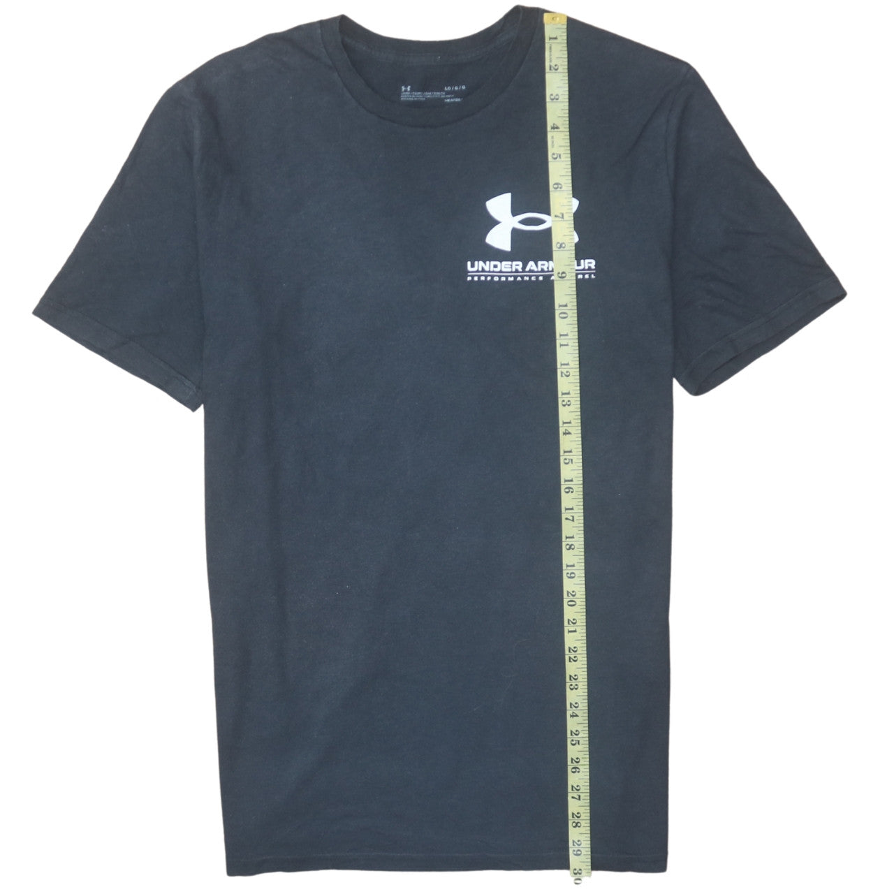 Under Armour Men's Black Large Logo Graphic Sports T-Shirt