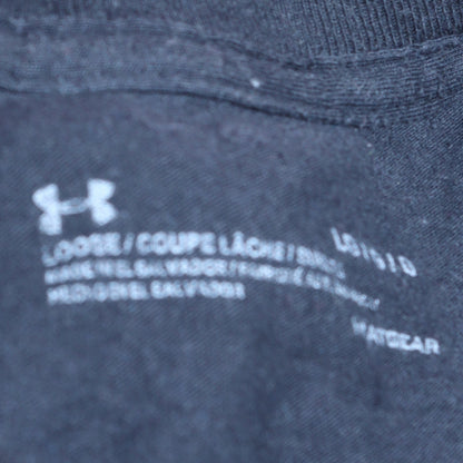 Under Armour Men's Black Large Logo Graphic Sports T-Shirt