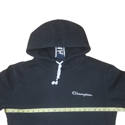 Mens UK Size L Champion Black Pullover Hoodie