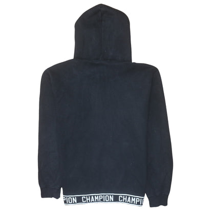 Mens UK Size L Champion Black Pullover Hoodie