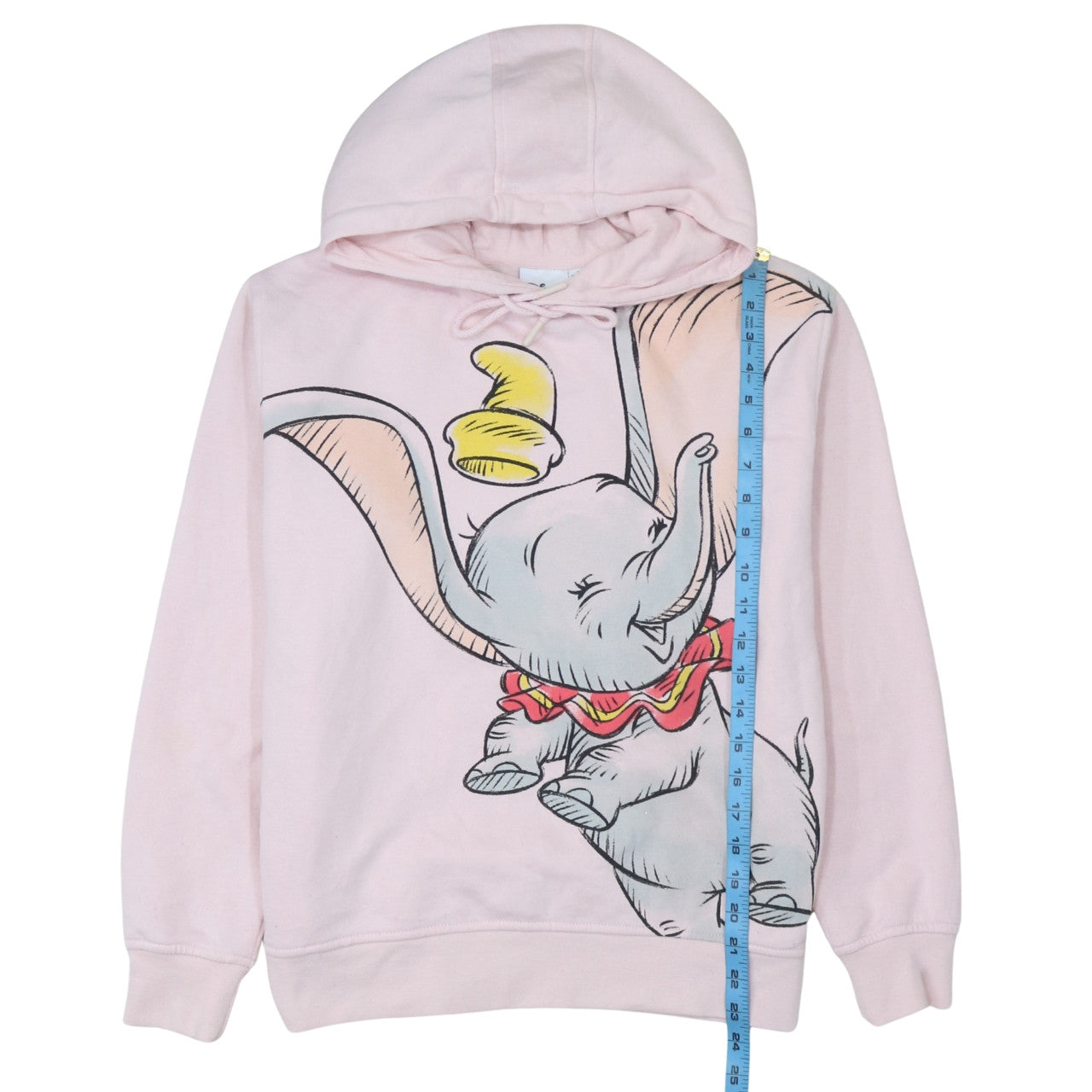 Womens UK Size XS Disney Pink Pullover Hoodie