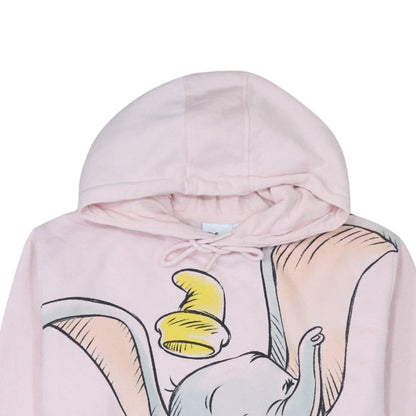 Womens UK Size XS Disney Pink Pullover Hoodie