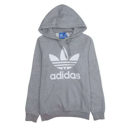 Mens UK Size S Adidas Grey Pullover Hoodie