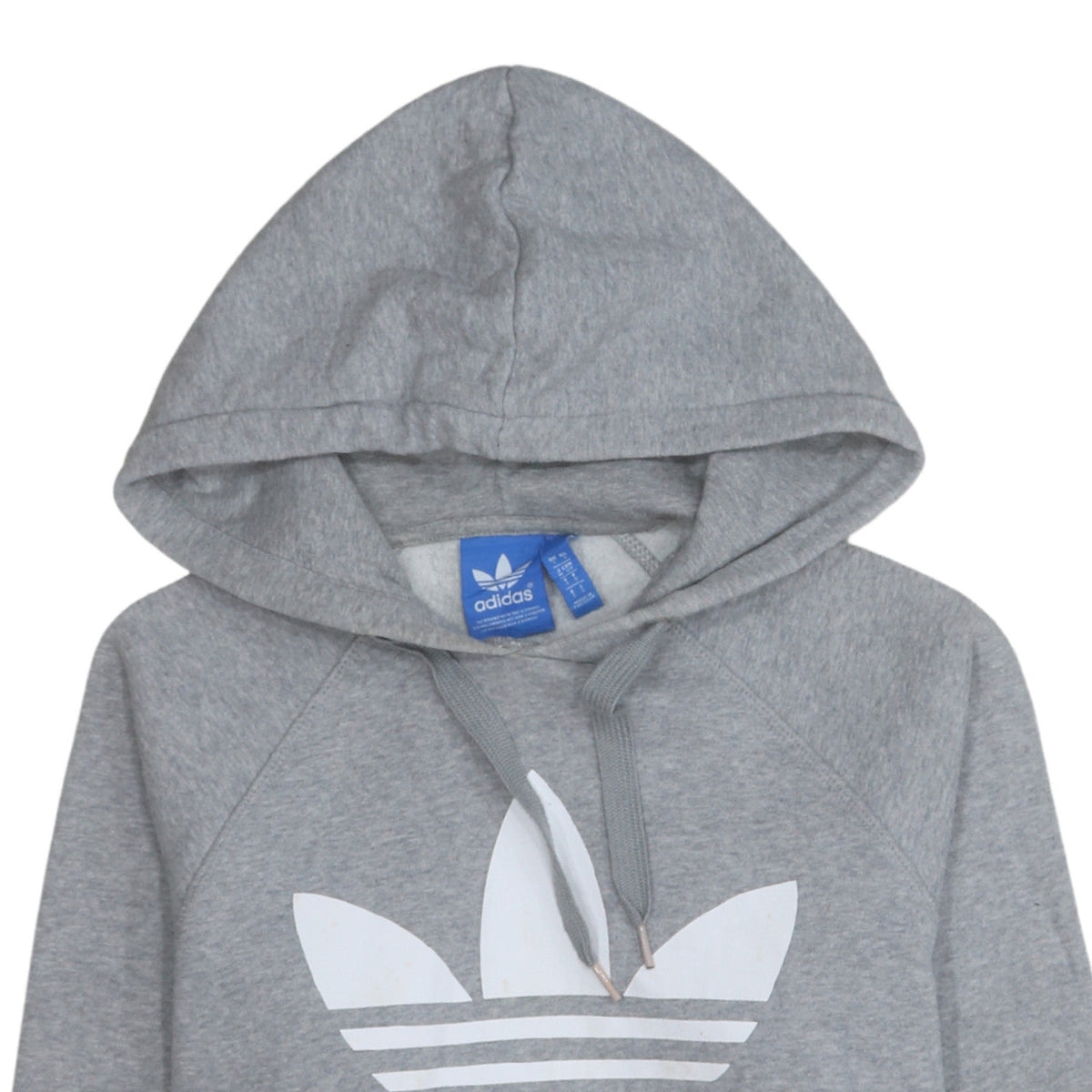 Mens UK Size S Adidas Grey Pullover Hoodie