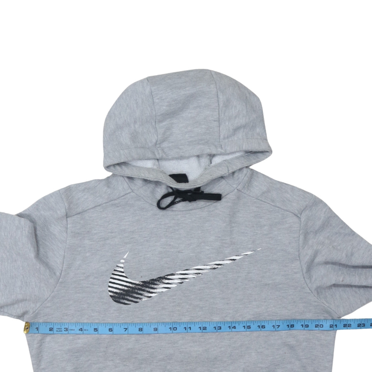 Mens UK Size M Nike Grey Pullover Hoodie
