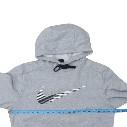 Mens UK Size M Nike Grey Pullover Hoodie