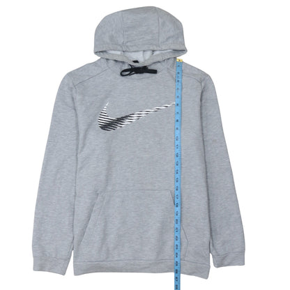 Mens UK Size M Nike Grey Pullover Hoodie