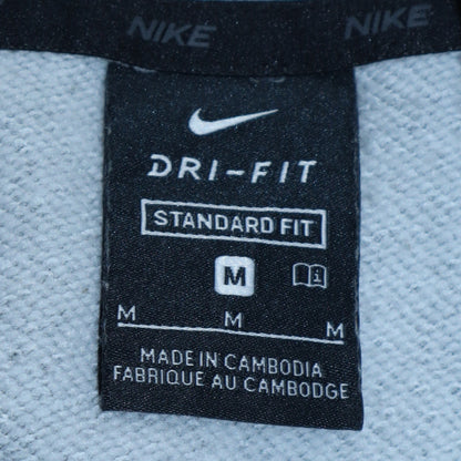 Mens UK Size M Nike Grey Pullover Hoodie