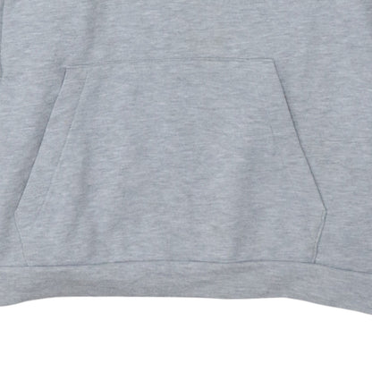Mens UK Size M Nike Grey Pullover Hoodie