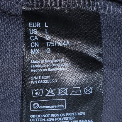 Womens UK Size L H&M Blue Pullover Sweatshirt