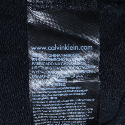 Mens UK Size S Calvin Klein Jeans Black Pullover Sweatshirt