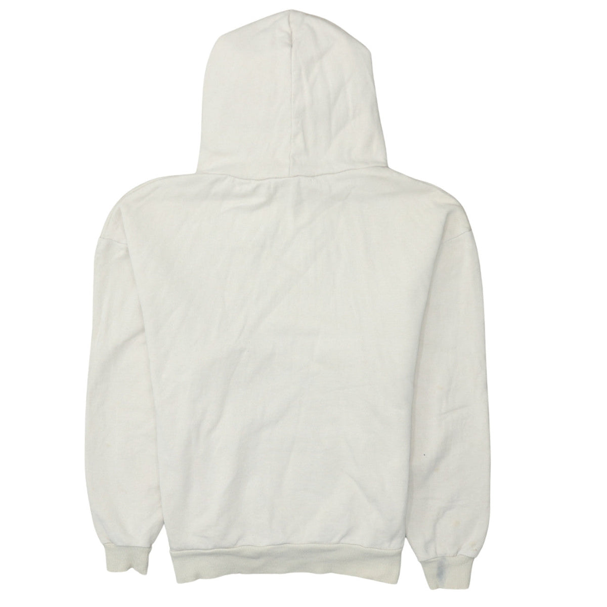 Womens UK Size XS Subdued White Pullover Hoodie
