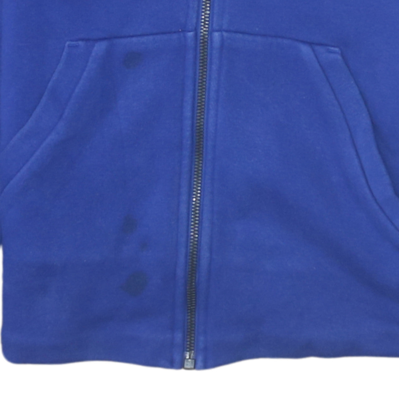 Womens UK Size XS Adidas Blue Full Zip Hoodie