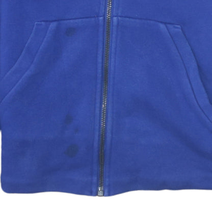 Womens UK Size XS Adidas Blue Full Zip Hoodie