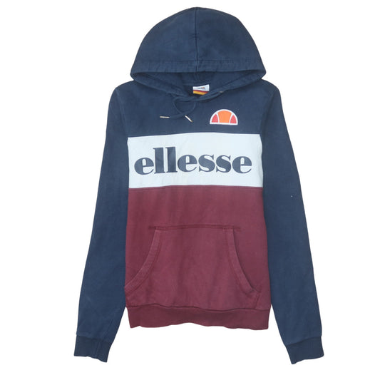 Womens UK Size 10 Ellesse Multicoloured Pullover Hoodie
