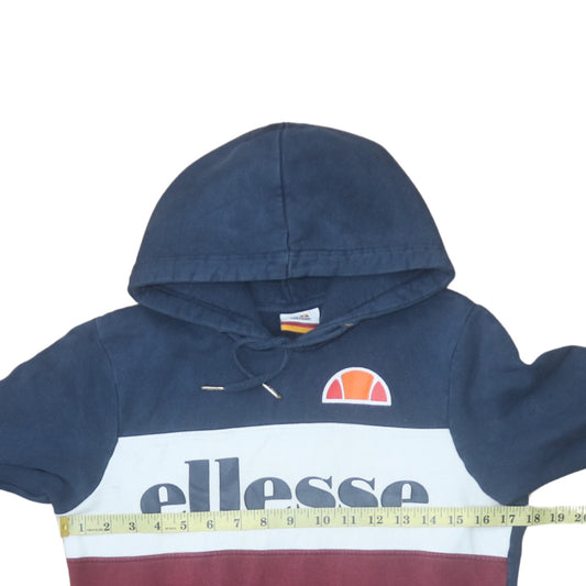 Womens UK Size 10 Ellesse Multicoloured Pullover Hoodie
