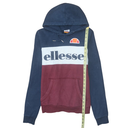 Womens UK Size 10 Ellesse Multicoloured Pullover Hoodie