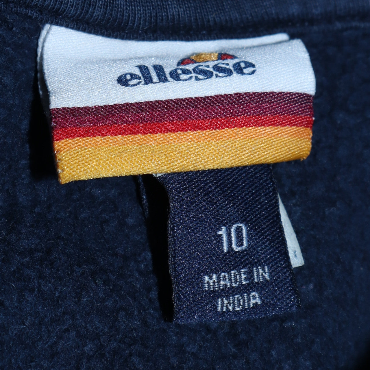 Womens UK Size 10 Ellesse Multicoloured Pullover Hoodie