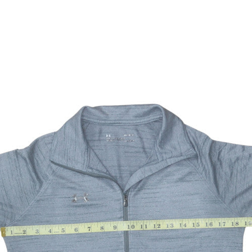 Mens UK Size M Under Armour Blue Pullover Sweatshirt