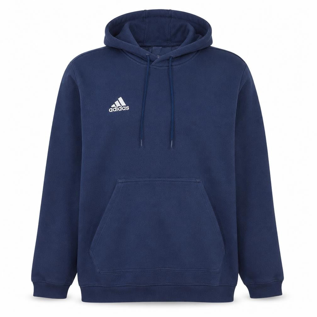 Mens UK Size 2XL Adidas Blue Pullover Hoodie