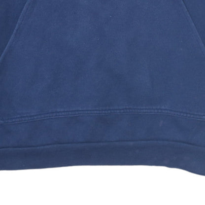 Mens UK Size 2XL Adidas Blue Pullover Hoodie