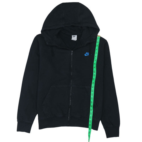 Mens UK Size M Nike Black Full Zip Hoodie