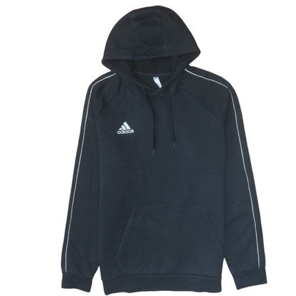 Mens UK Size L Adidas Black Pullover Hoodie